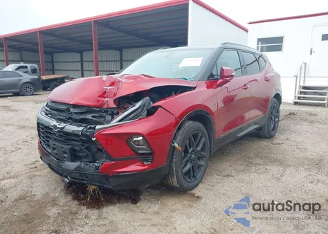 2023 Chevrolet Blazer Awd Rs из США, поврежденный, VIN 3GNKBKRS0PS177807